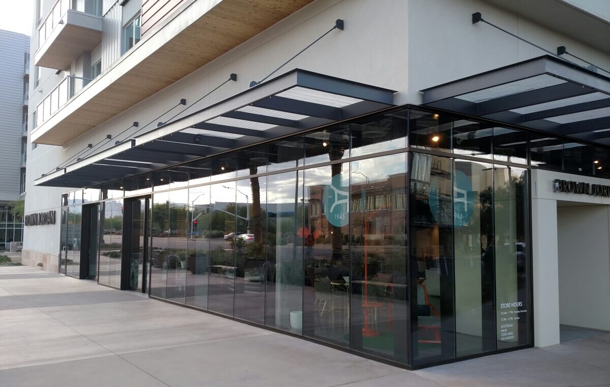 Brown Jordan - Scottsdale Retail Showroom - exterior, Scottsdale, AZ