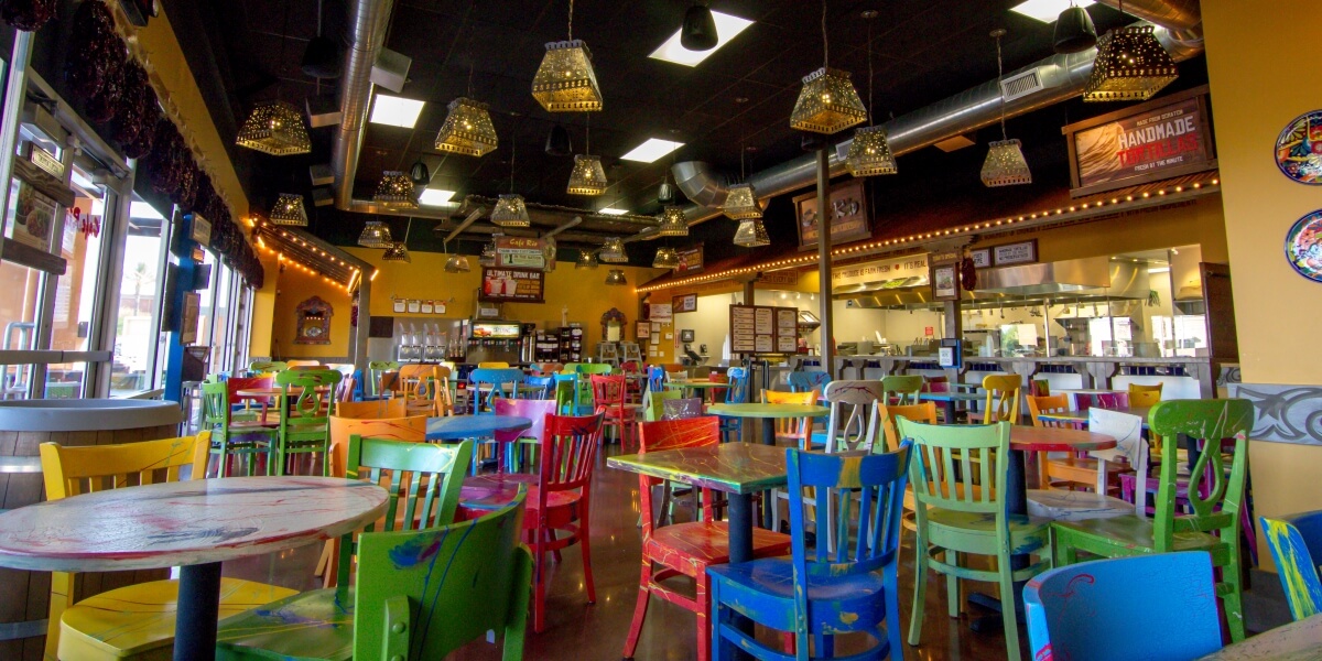 Cafe Rio - Mexican Grill - interior, Gilbert, AZ