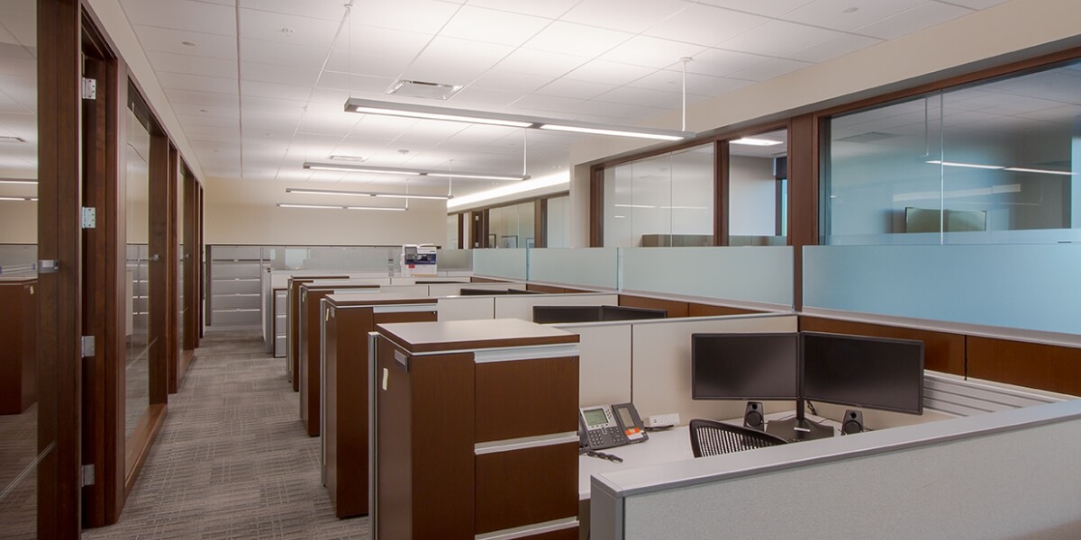 B of A - Merrill Lynch interior work areas, Gilbert, AZ