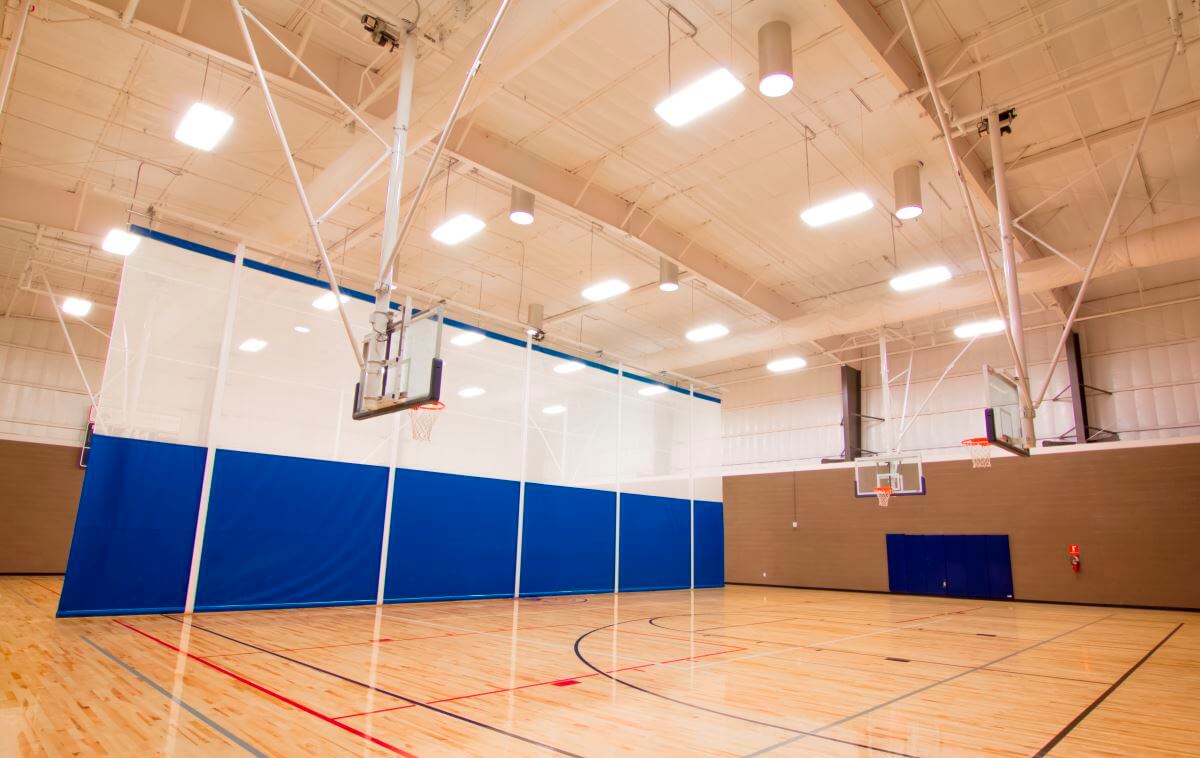 Northwest Valley Family YMCA basketball court and multi-use gym, El Mirage, AZ
